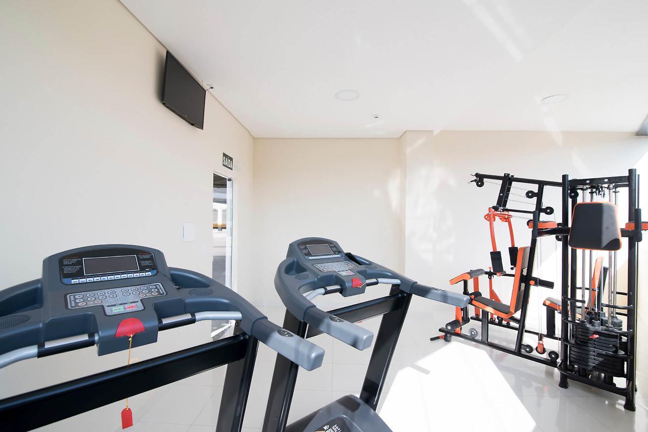 Hotel H2 Congonhas Экстерьер фото The gym at the hotel
