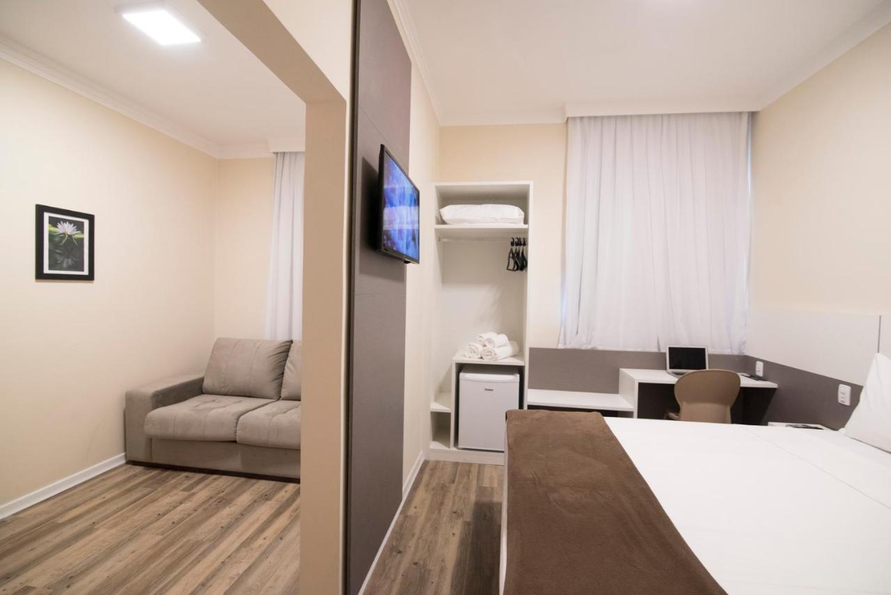 Hotel H2 Congonhas Экстерьер фото A typical room at the hotel